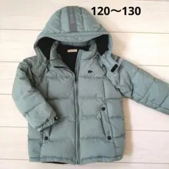 dave & bella ダウンコート 7Y ライトグリーン