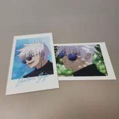 呪術廻戦　ー 懐玉・玉折　ブロマイド　五条悟　2枚セット ー