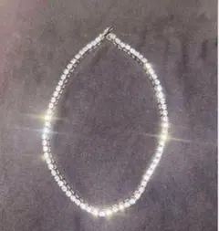 ジルコニアテニスチェーン50cm 4mm