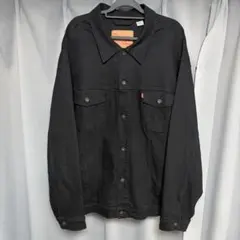 【美品】Levi's 3rdトラッカージャケット Gジャン 黒ブラックリーバイス