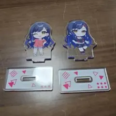 劇場版プロセカ　白石杏　ミニアクリルスタンド 2体セット