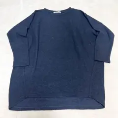 chocol raffine シンプル 長袖ニット Lサイズ ビッグシルエット