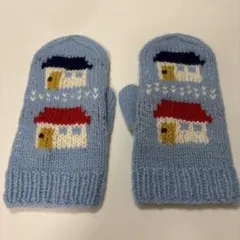 山下ひとなつ　ニットミトン　手袋