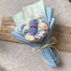 shiro様専用　ブルー系プリザーブドフラワー　ブーケ