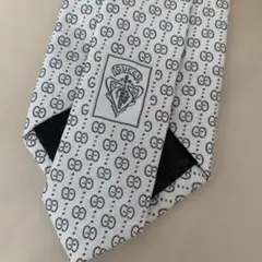 GUCCI ネクタイ GG柄 ホワイト系