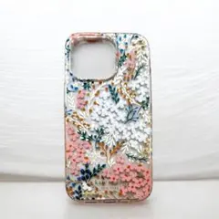 kate spade NEW YORK iPhoneケース 花柄 クリア