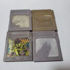 ゲームボーイソフト ジャンク　4個セット