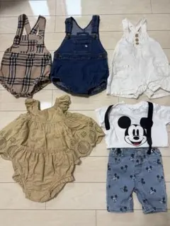 オーバーオール セットアップ70 GAP H&M POLO