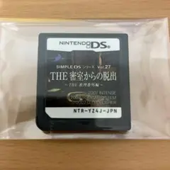 【新着】任天堂 Nintendo DS THE 密室からの脱出