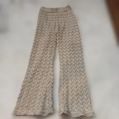 CIAOPANIC TYPY GOOD DAY KIDS編みパンツ ベージュのサムネイル