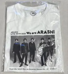 ARASHI LIVE TOUR 2026 Tシャツ 嵐 ARASHI LIVE TOUR 2026 Tシャツ 新品未開封 - メルカリ