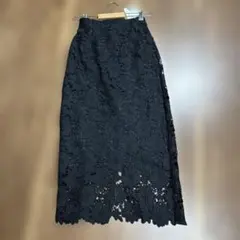 レースタイトスカート M
