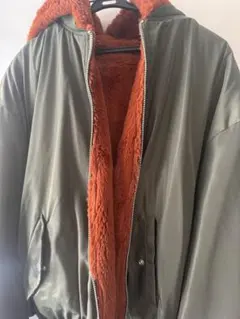 韓国風　MA-1 フライトジャケット オリーブグリーン