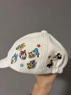 【美品】ディズニー　ベビーキャップ　（50cm）