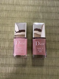 【新品】Dior ディオール　ヴェルニ　ミニサイズ　2本セット　ピンク　シエナのサムネイル