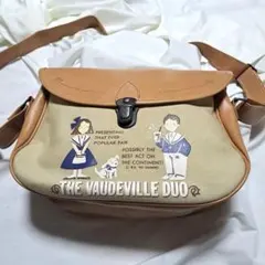 THE VAUDEVILLE DUO バッグ　ショルダー　ベージュ　昭和レトロ