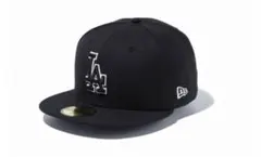 MLB x ニューエラ ドジャース ブラックカラー 59FIFTY CAP