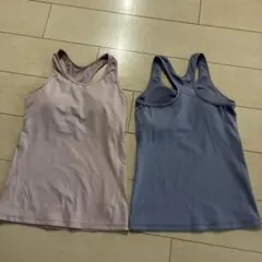 SUKALA ヨガウェア カップ付きタンクトップ チャコールグレー L - メルカリ