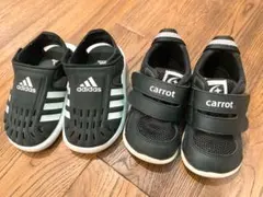 adidas & carrot ベビーシューズ 13.5cm 14cm