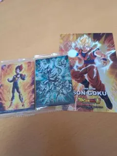 ドラゴンボール トレーディングカード 3枚セット