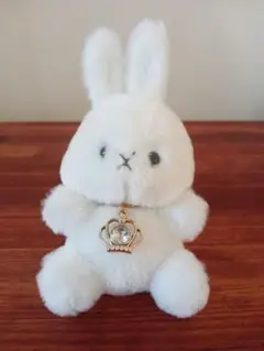 ハッピーバースカラー　パステル　ラビット　クラウン　ぬいぐるみ