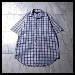 ポロスポーツ ラルフローレン オンブレチェック シャツ 半袖 ポニー 刺繍ロゴ