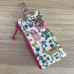 ファスナーポーチ ユキエモン494 ハンドメイド - メルカリ