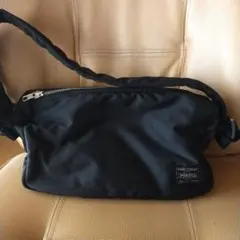PORTER ブラック ショルダーバッグ