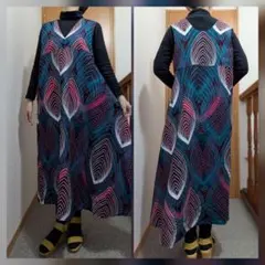 ロングワンピース ファッション