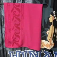 アレミティ＊ショートパレオ＊ピンク＊タヒチアン