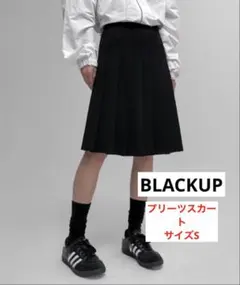 BLACKUP ［MADE］ローリーズプリーツミディスカート」