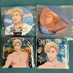 勇気爆発バーンブレイバーン スミス 缶バッジ 4個セット