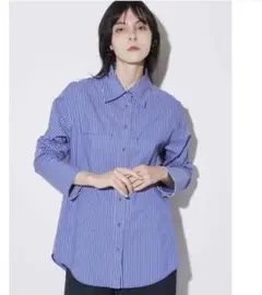 新品未使用　ELENDEEK バックタックシャツ