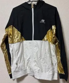 ニューバランス　ウインドブレーカー　M　new balance 黒のサムネイル