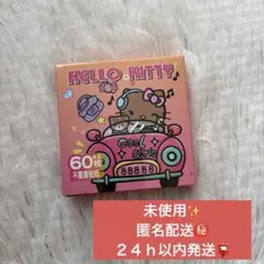 未使用 ハローキティ ステッカー 60枚入り　海外製　シールセット　日焼け