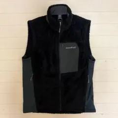 mont-bell フリース ベスト 黒