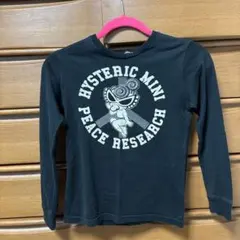 HYSTERIC MINI ブラック長袖カットソー