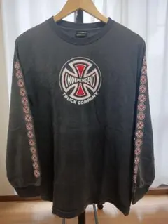NHS INDEPENDENT ロングスリーブTシャツ ブラック サイズM 2026年最新】INDEPENDENT インディペンデント ロンティーの人気