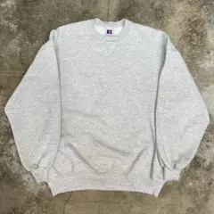 古着 90s RUSSELL ラッセル 無地ブランクスウェット XL USA製
