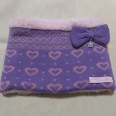 子供用　シュンソク　ネックウォーマー　マフラー