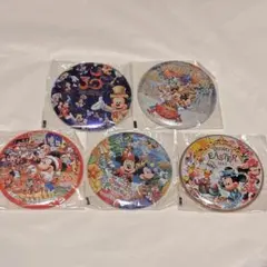 ディズニーリゾート　缶バッジ　5個セット　おまけ付き　30th