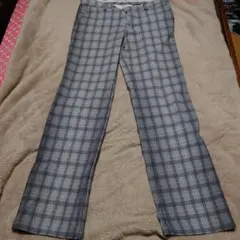 ASHWORTH グレー系チェックパンツ秋冬物