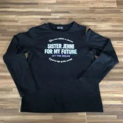 SISTER JENNI ブラック長袖カットソー