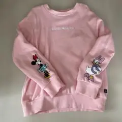 BABYDOLL Disney MINNIE DAISY スウェット ピンクのサムネイル