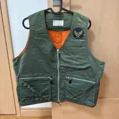 U.S. AIR FORCE オリーブグリーン ベスト