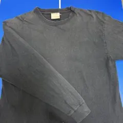 メンズ　ブラック　ロングT サイズXL