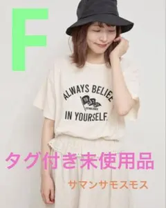 タグ付き未使用品　サマンサモスモス　オフホワイト　Tシャツ