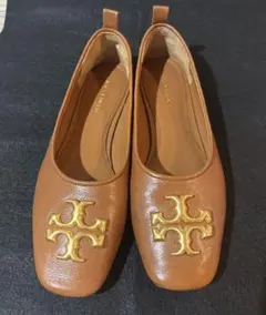 【美品】Tory Burch バレエシューズ US6 23cm 本革 シェルピン 美品】Tory Burch バレエシューズ US6 23cm 本革 シェルピン - メルカリ