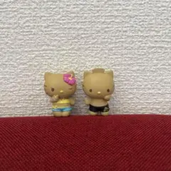 Hello Kitty 日焼けバージョン フィギュア 2体セット