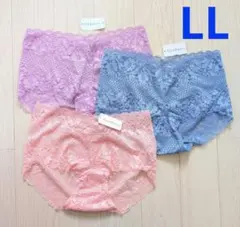 ＬＬ★ContRante★総レースサニタリーショーツ★３枚セット★新品